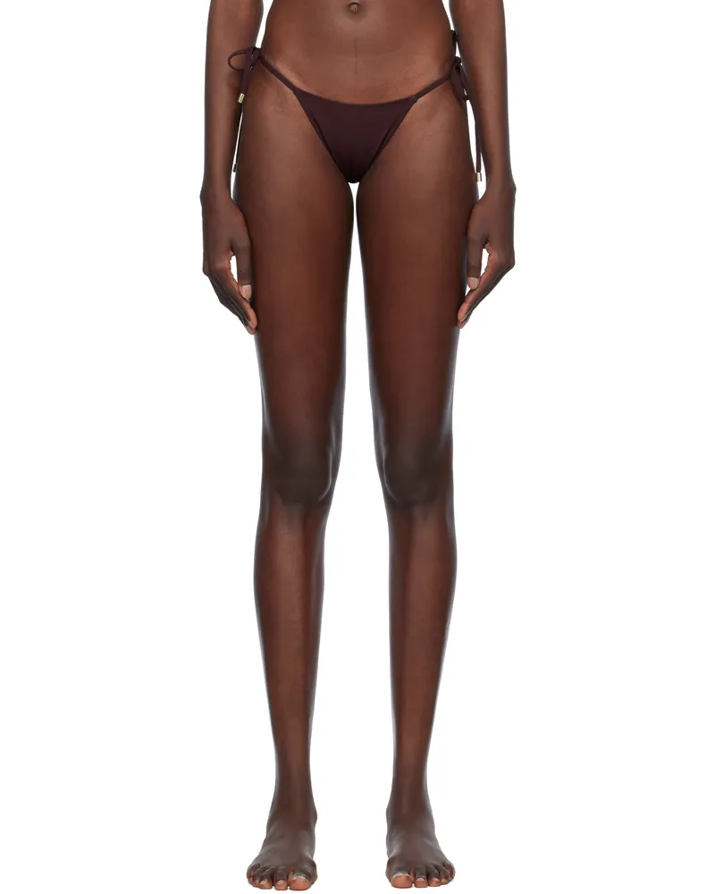TROPIC of C Purple Praia Bikini Bottoms Fig