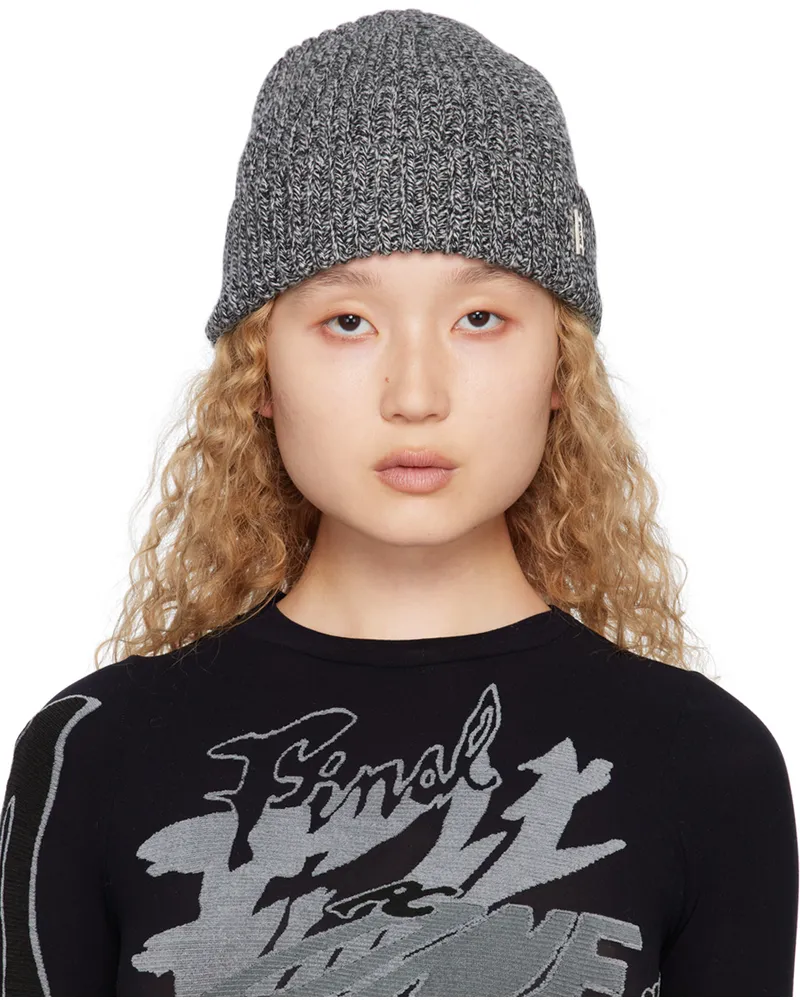 Eytys White & Black Ace Beanie Noise