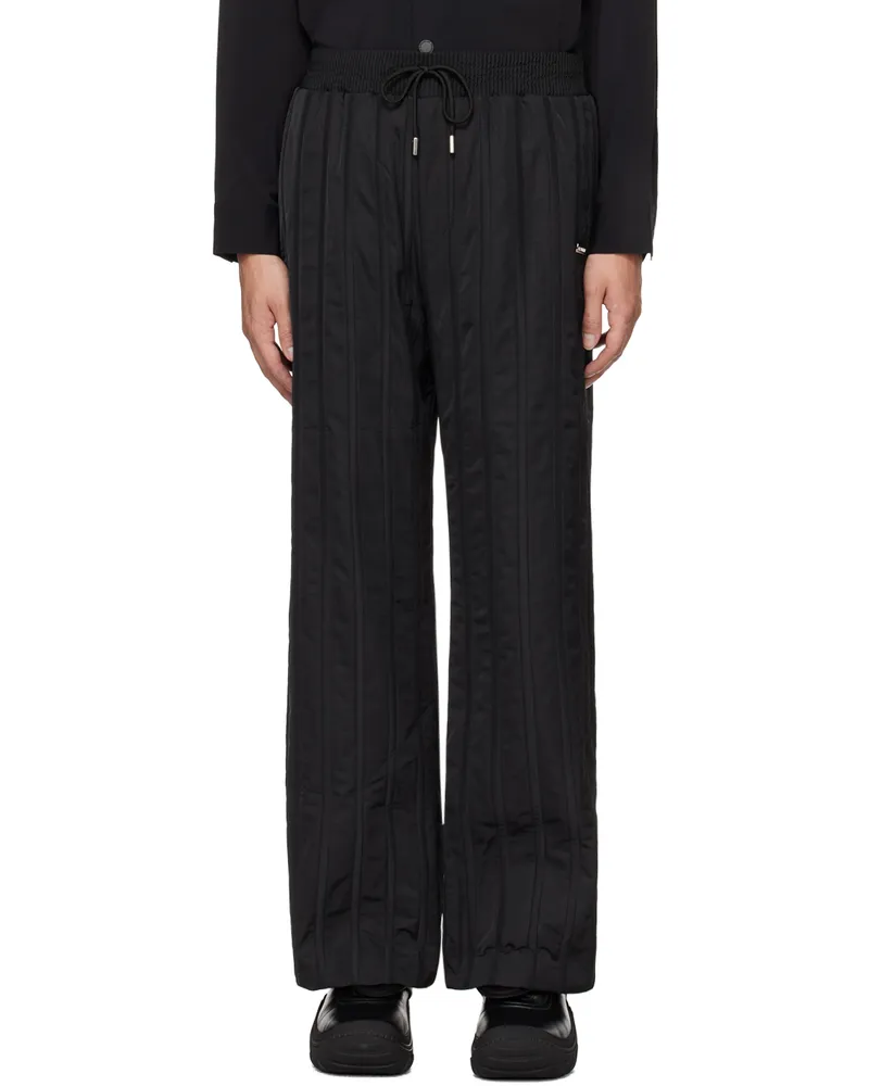 Han Kjøbenhavn Black Panel Track Pants Black