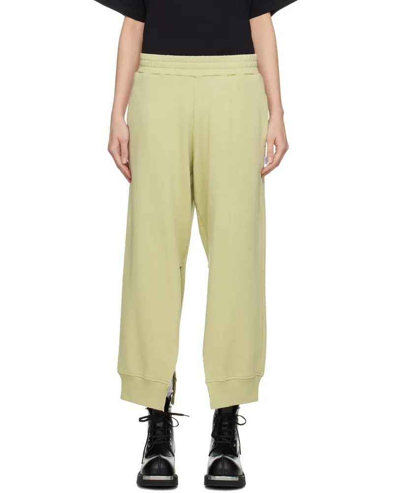 Maison Margiela Green Vented Sweatpants 724