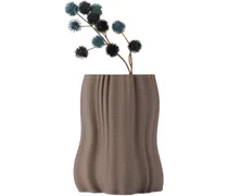 Gray Small Moire Vase