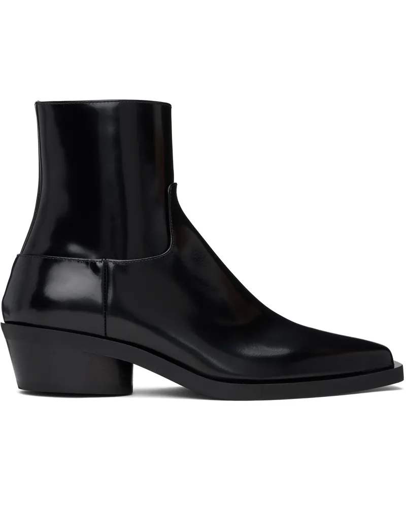Proenza Schouler Black Bronco Ankle Boots 20070