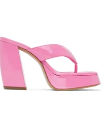 Gia Borghini Pink Gia 17 Heeled Sandals Ppink