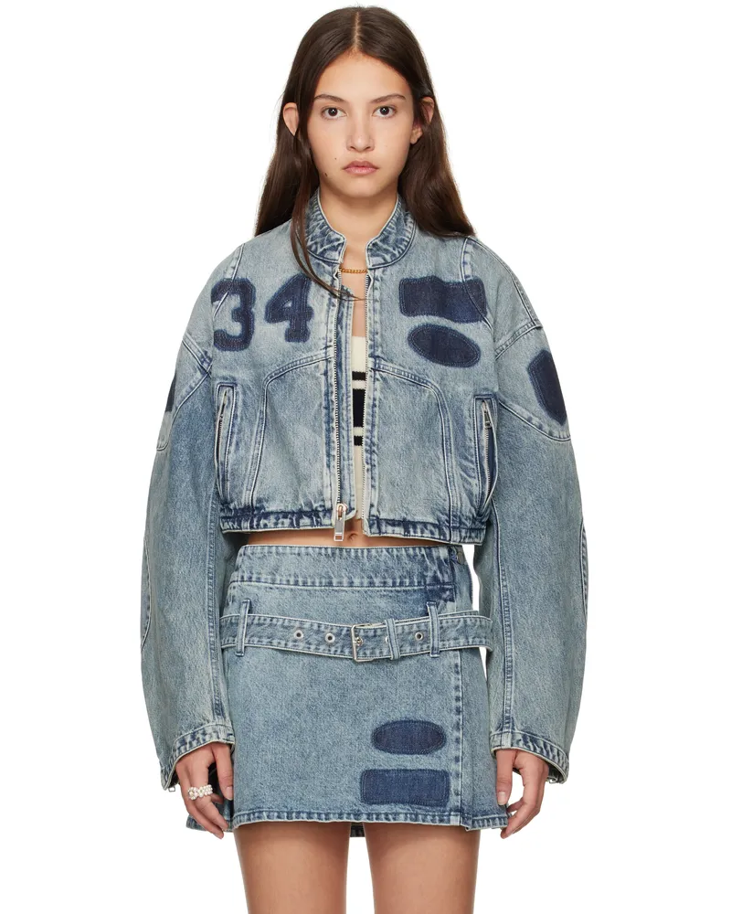 AMBUSH Blue Rider Denim Jacket Vintage