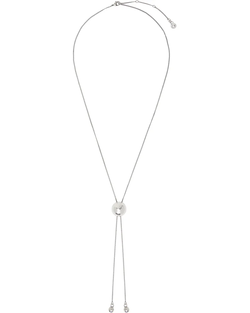 Christophe Lemaire Silver Rattle Bolo Tie Necklace Bk927