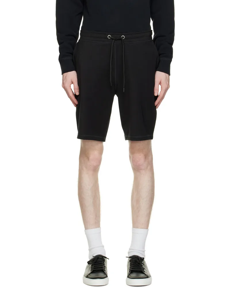 Sunspel Black Active Shorts Bkaa