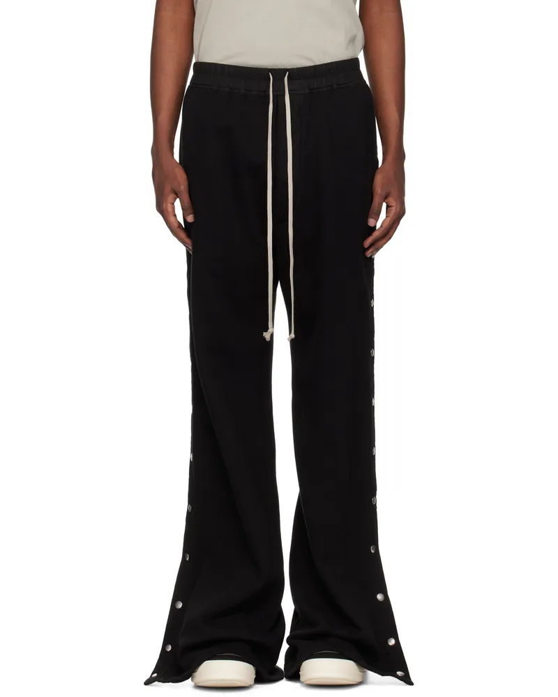 DRKSHDW by Rick Owens Black Porterville Pusher Sweatpants 09
