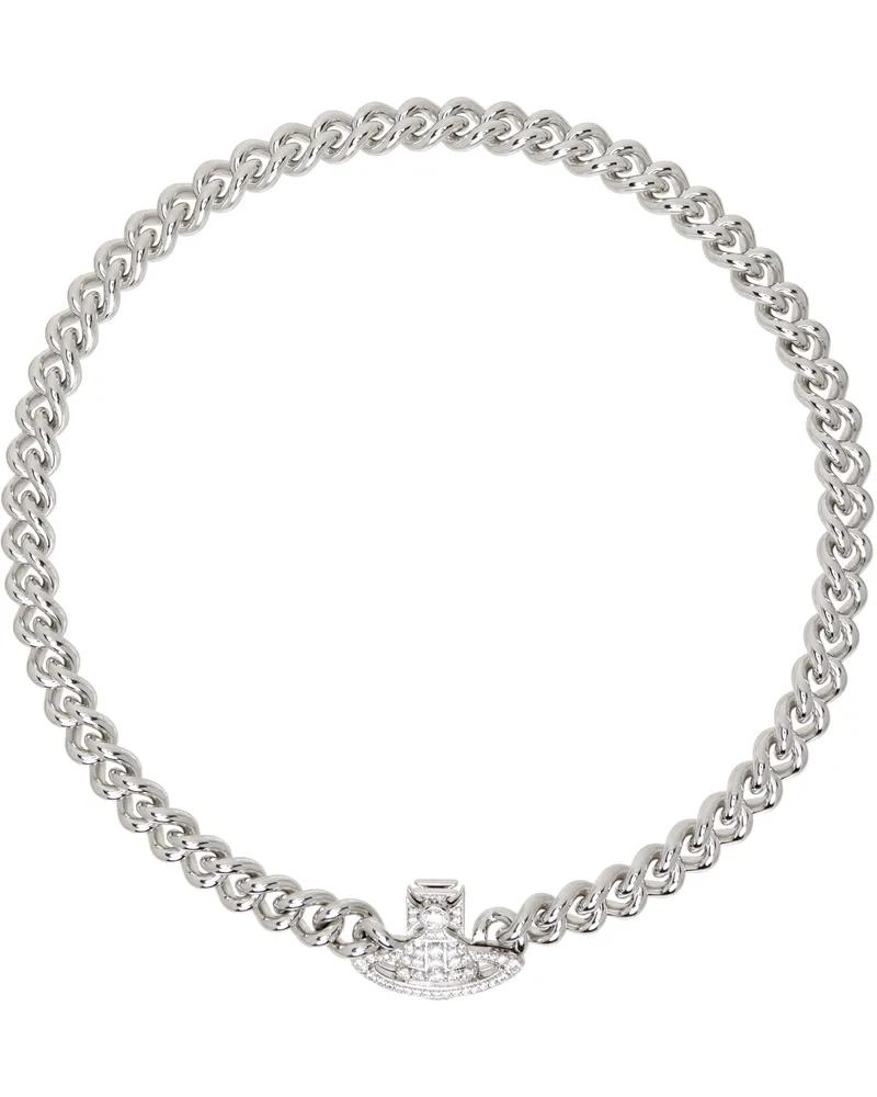 Vivienne Westwood Silver Graziella Small Choker P102