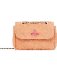 Vivienne Westwood Orange Small Purse With Chain Bag Gpeach