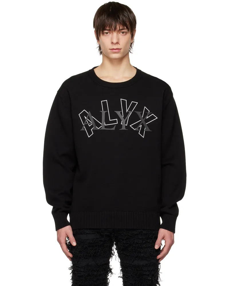 1017 ALYX 9SM Black Arch Sweater Black