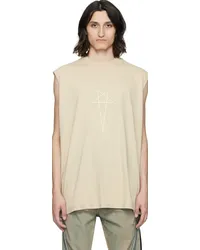 DRKSHDW by Rick Owens Off-White Tarp T-Shirt Pearl