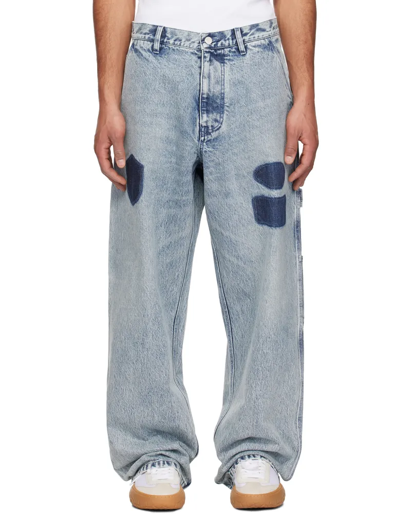 AMBUSH Blue Work Jeans Blue