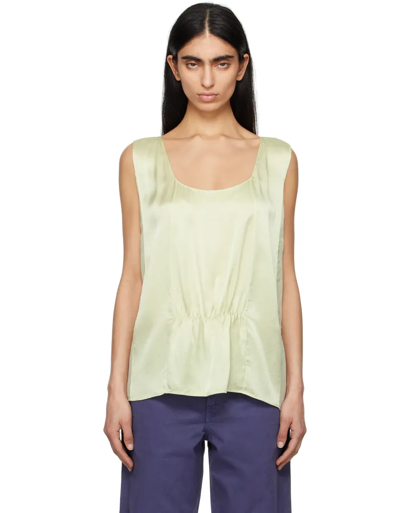 The Row Green Dinara Tank Top Pss