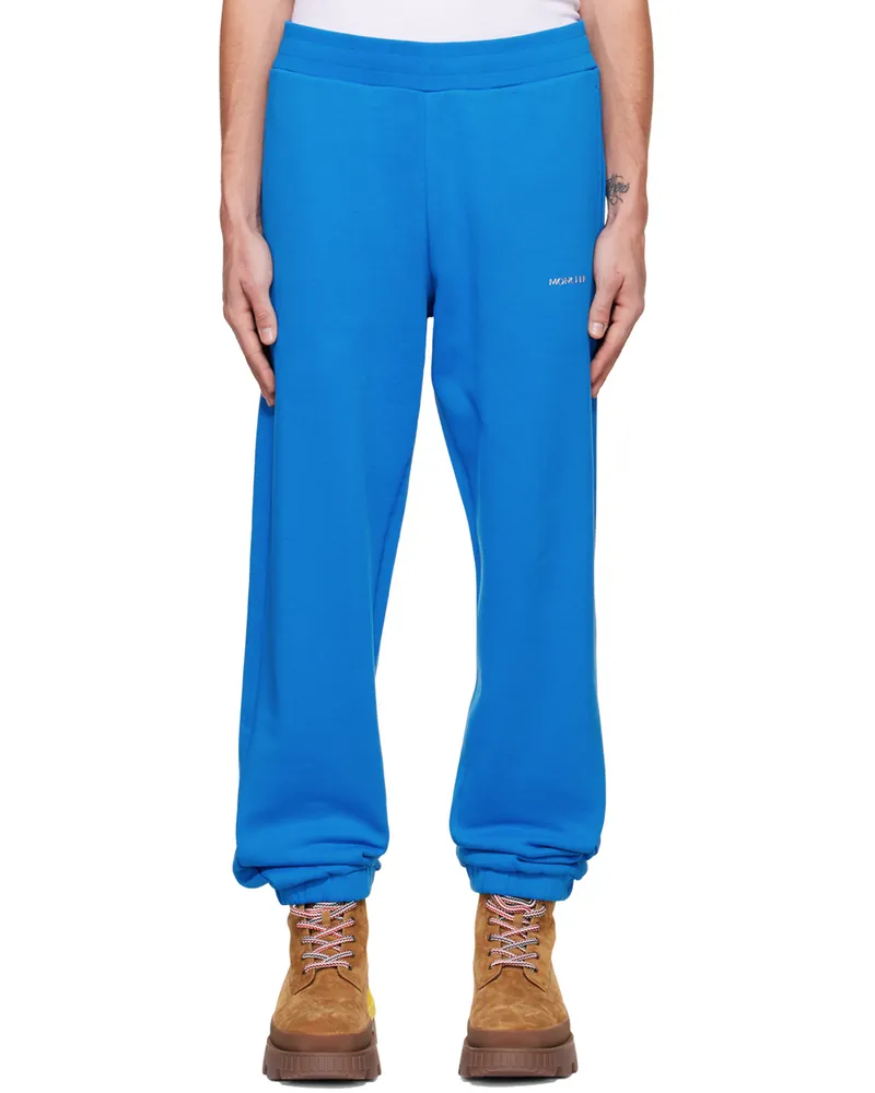 Moncler Blue Bonded Lounge Pants 73r