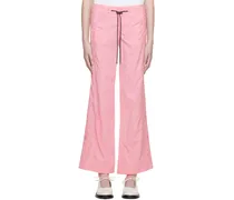 Pink Roll Up Trousers