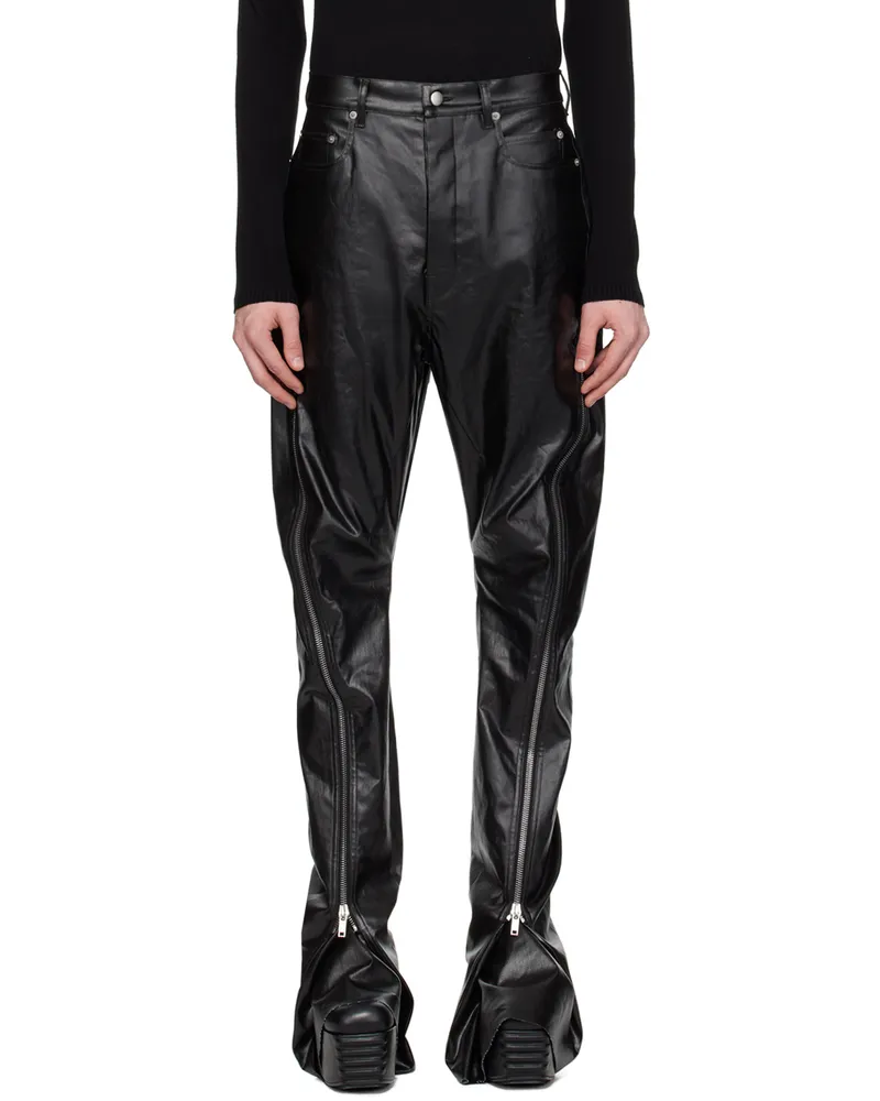 Rick Owens Black Bolan Banana Jeans 09