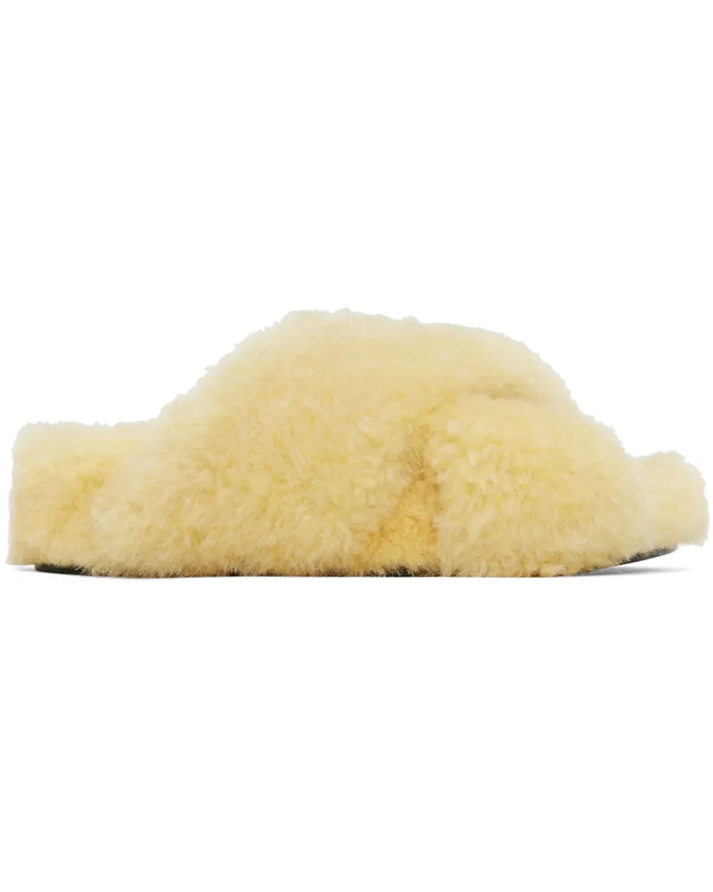 Jil Sander Off-White Oversized Wrapped Sandals 740