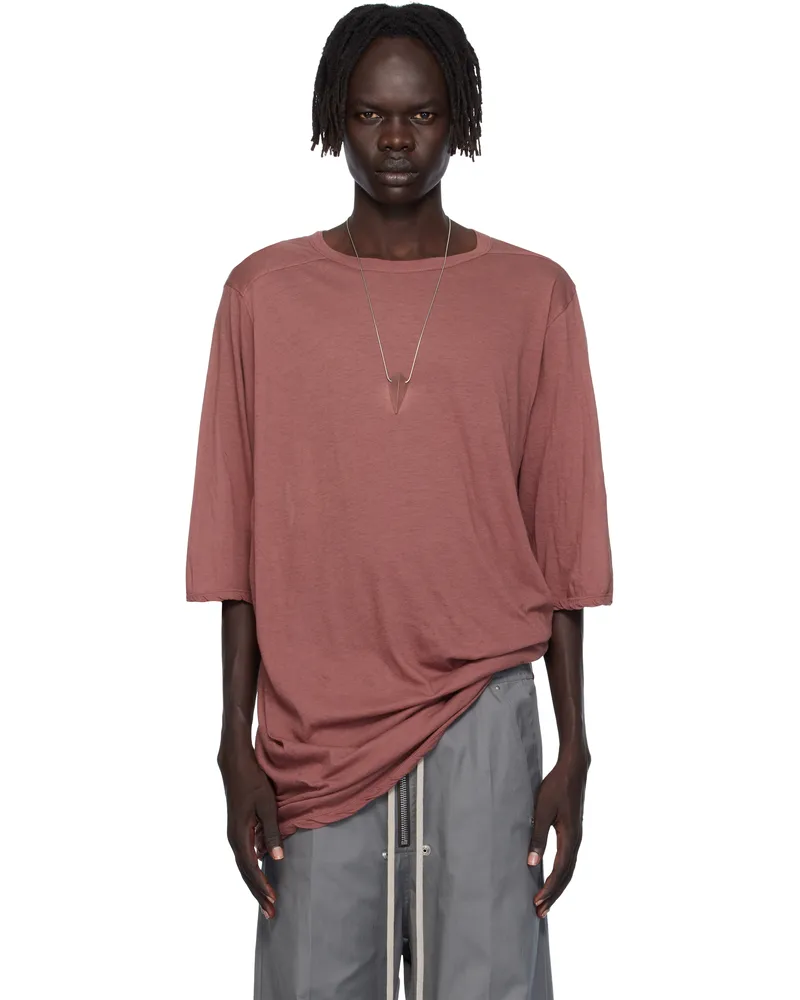 Rick Owens Pink Concordians Jumbo T-shirt 13