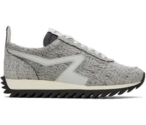 Gray Retro Runner Sneakers