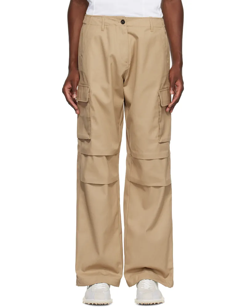 COPERNI Beige Flap Pocket Cargo Pants Beige