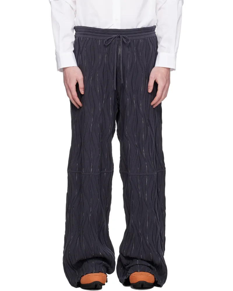 KIKO KOSTADINOV Gray Raday Knit Sweatpants Grey