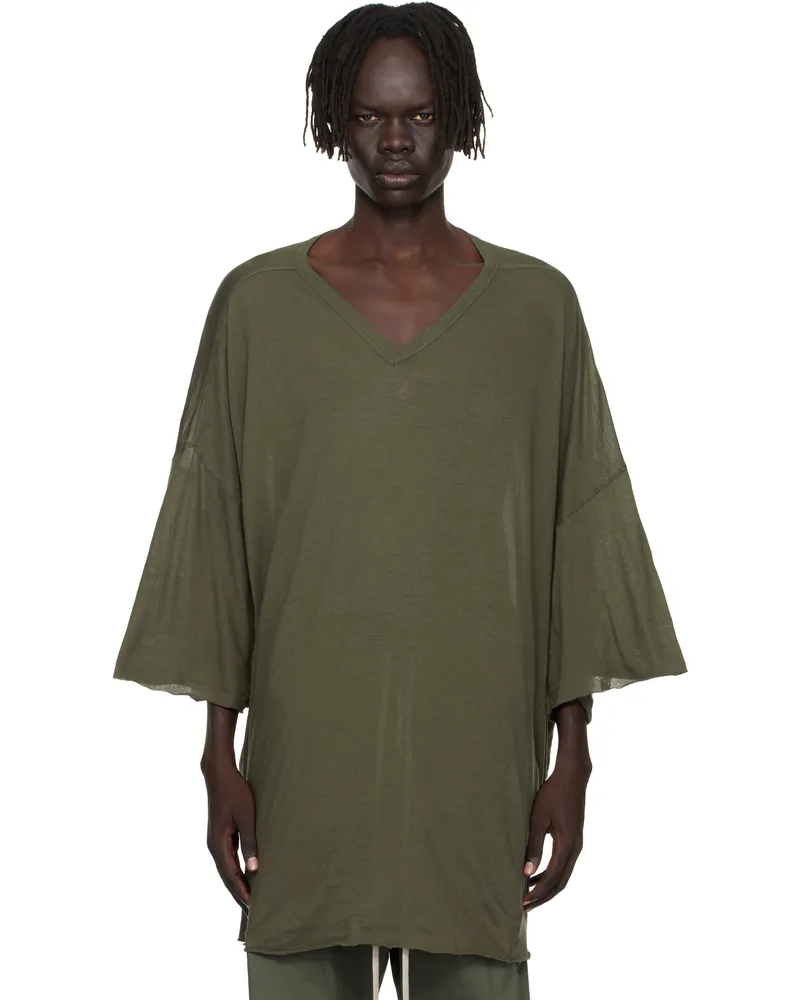 Rick Owens Khaki Concordians V Tommy T-shirt 25