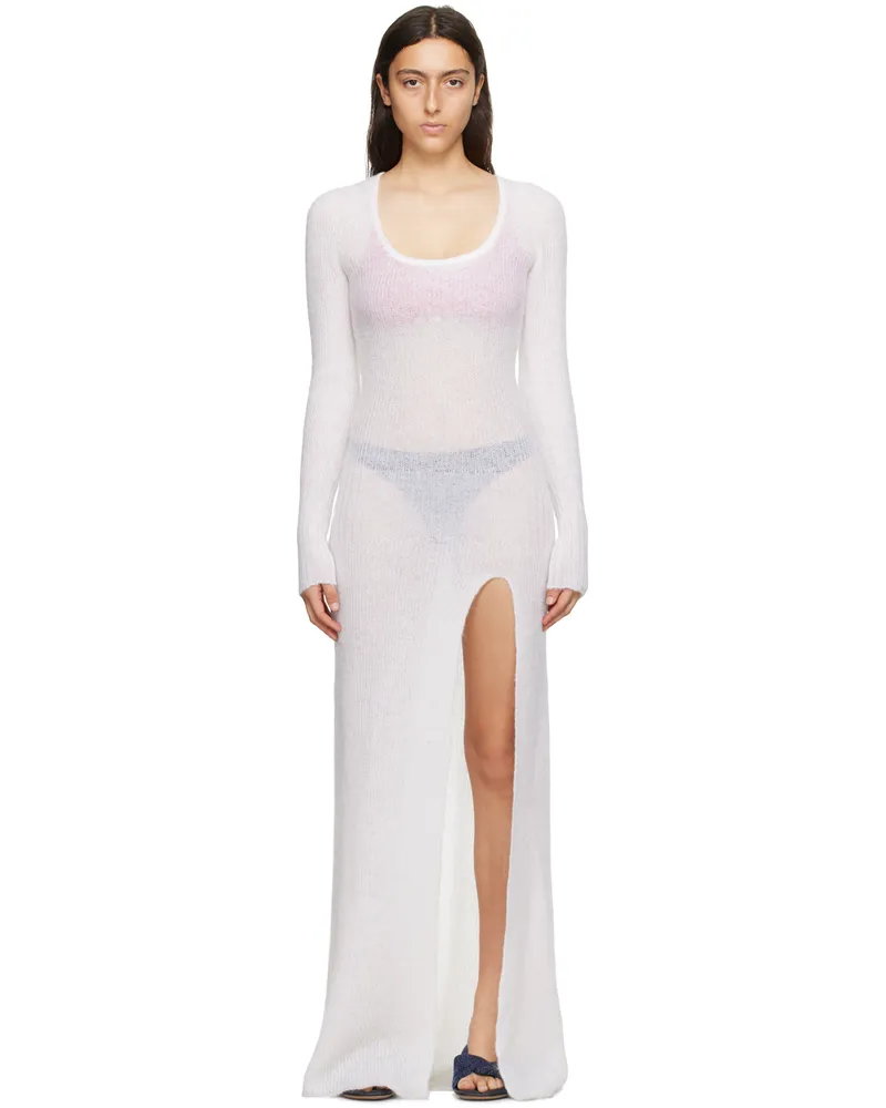 Jacquemus Off-White Le Chouchou 'La Robe Dao' Maxi Dress 110