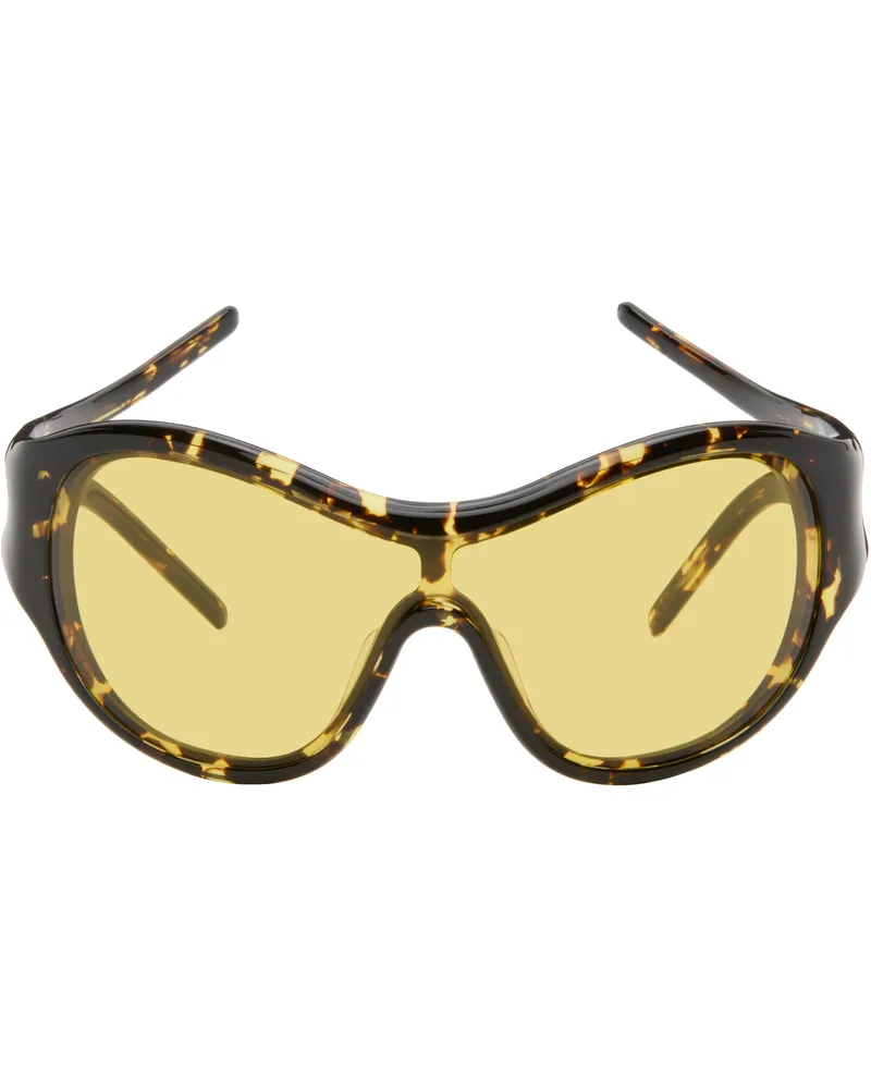 Christopher Esber Brown Uma 98 Sunglasses Hella