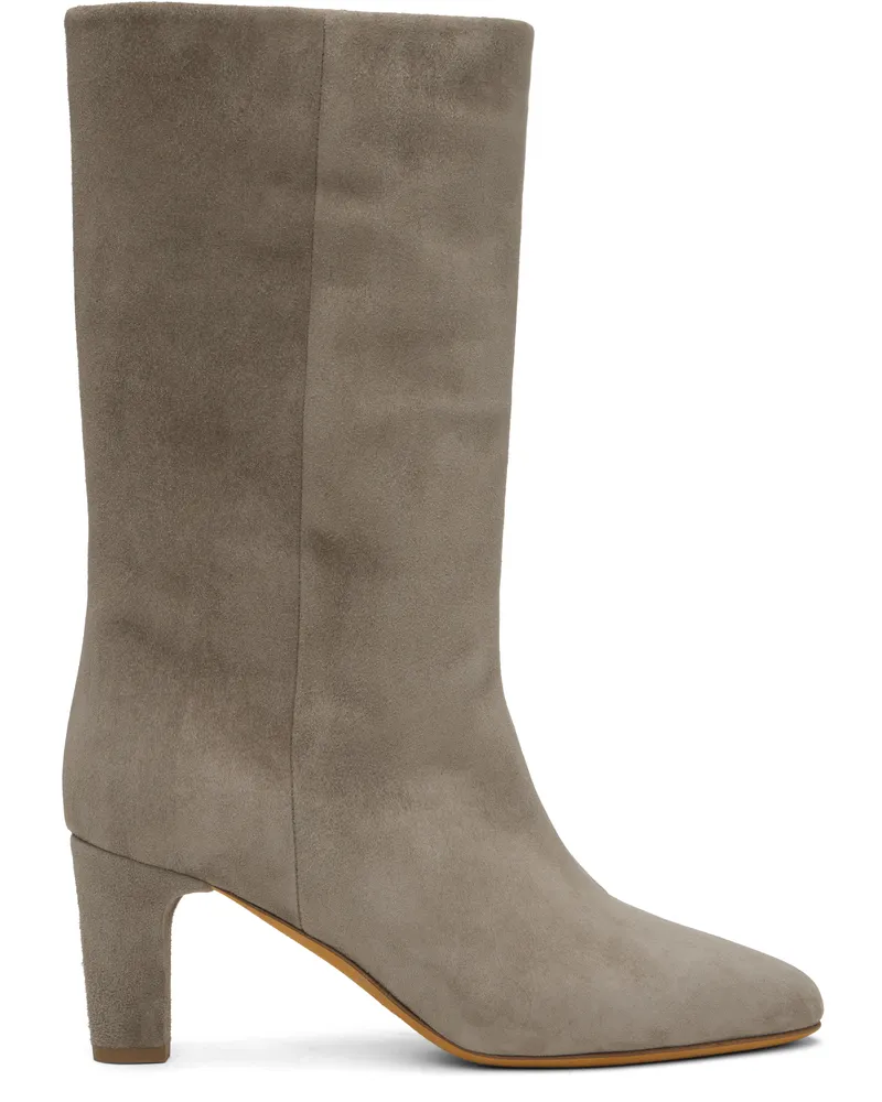 Maryam Nassir Zadeh Taupe Sandra Boots 702