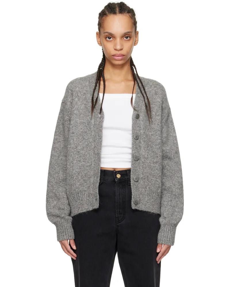 Jacquemus Gray 'The Jacquemus' Cardigan 950