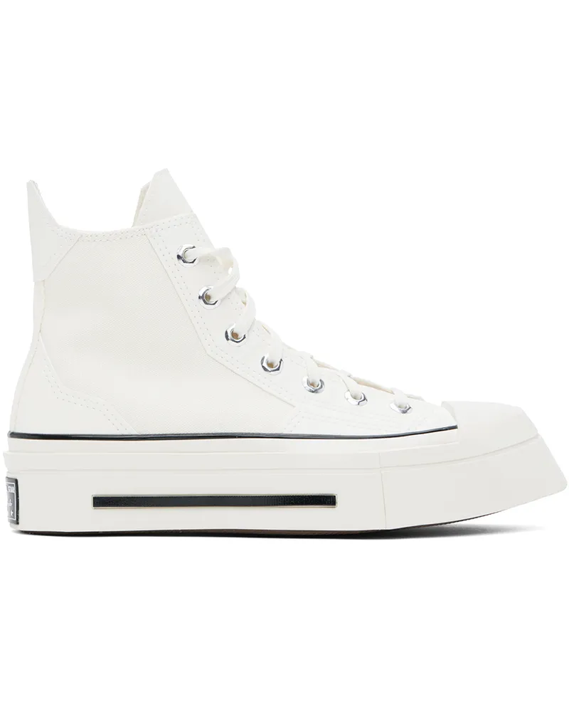 Converse White Chuck 70 De Luxe Squared High Top Sneakers Egret