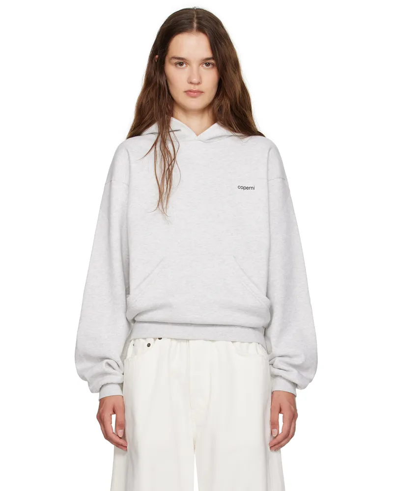 COPERNI Gray Horn Hoodie Grey-black