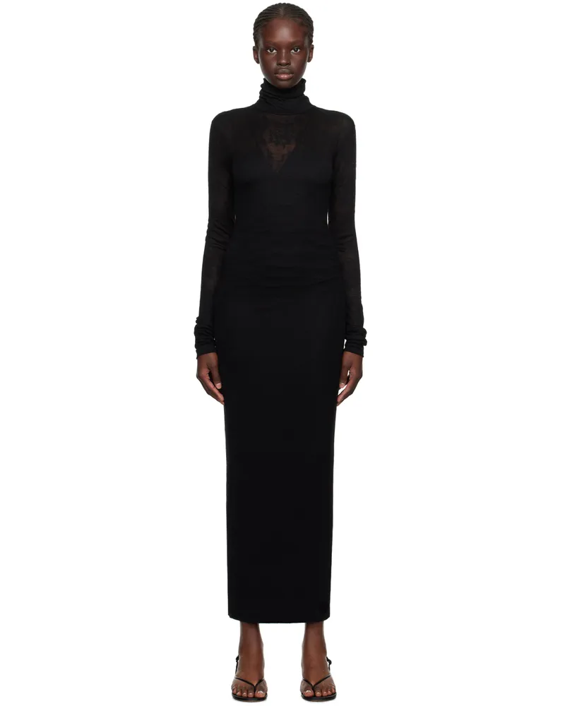 BITE Studios Black Chalet Maxi Dress Black