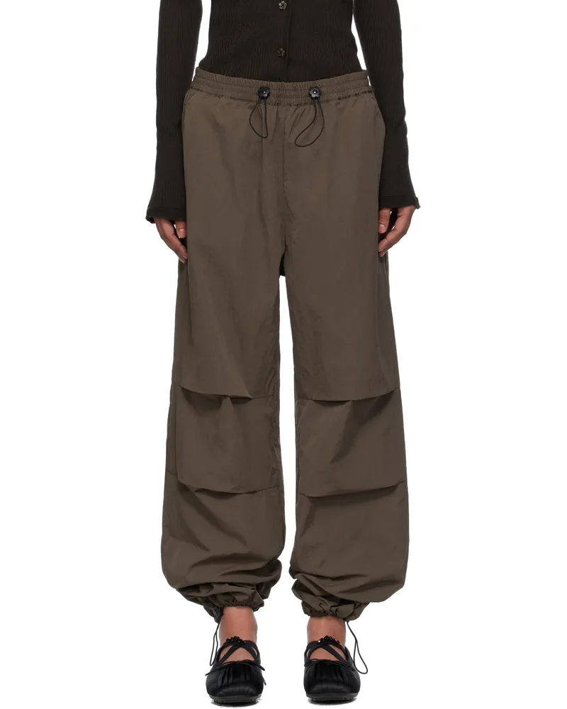 Cecilie Bahnsen Brown Brooks Trousers Brown