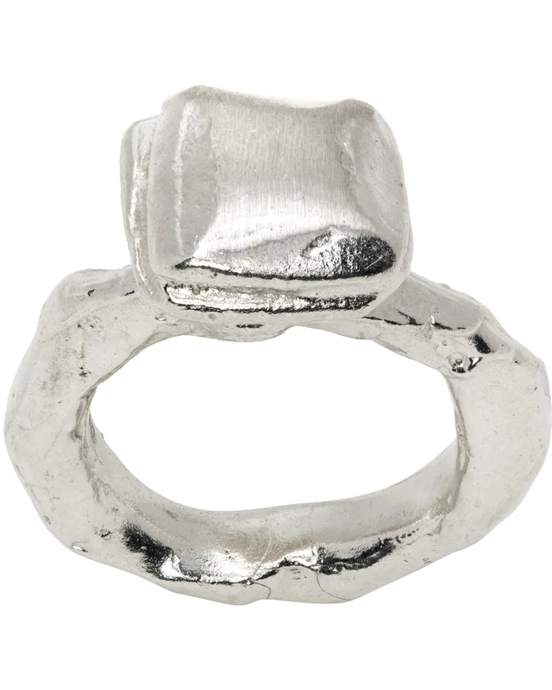 Alighieri Silver 'The Ancient Incantations' Pinky Ring Sterling