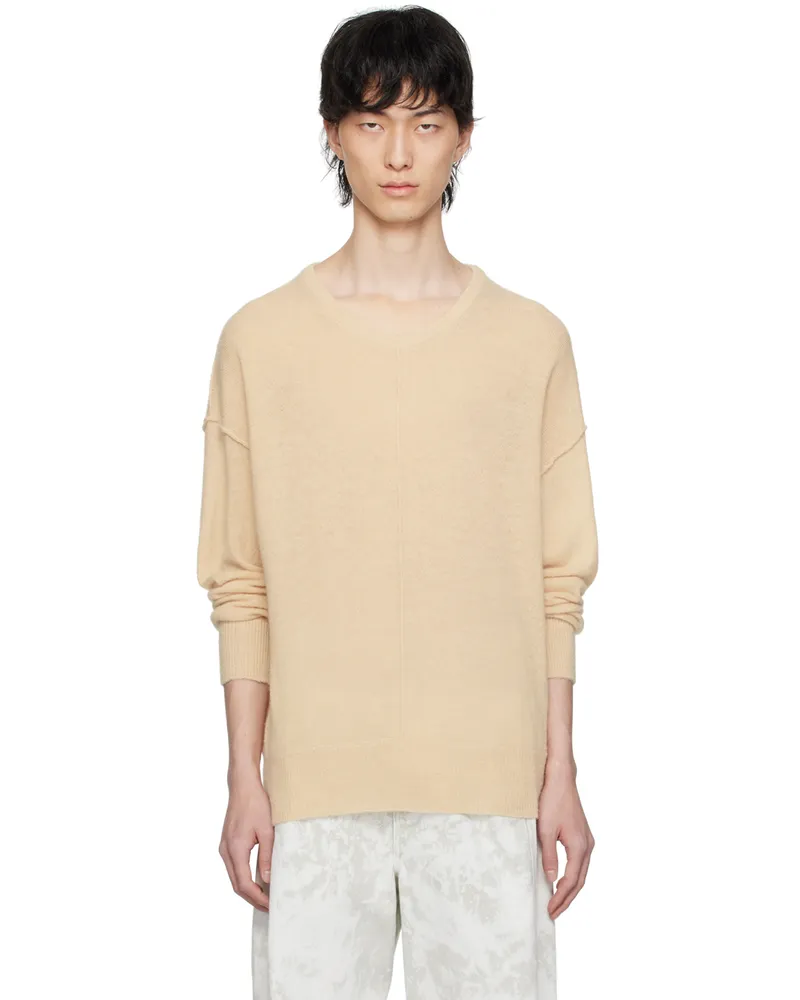 Christophe Lemaire Beige Light Sweater Bg204