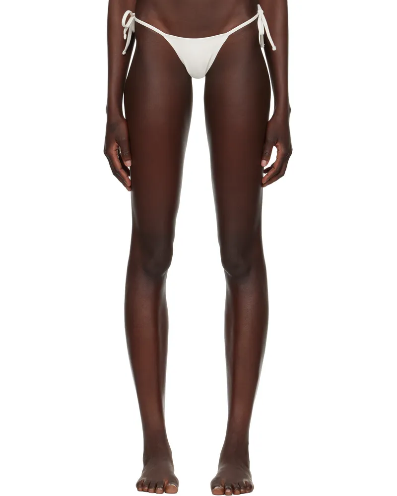 ÉTERNE White Isla Bikini Bottom Ivory
