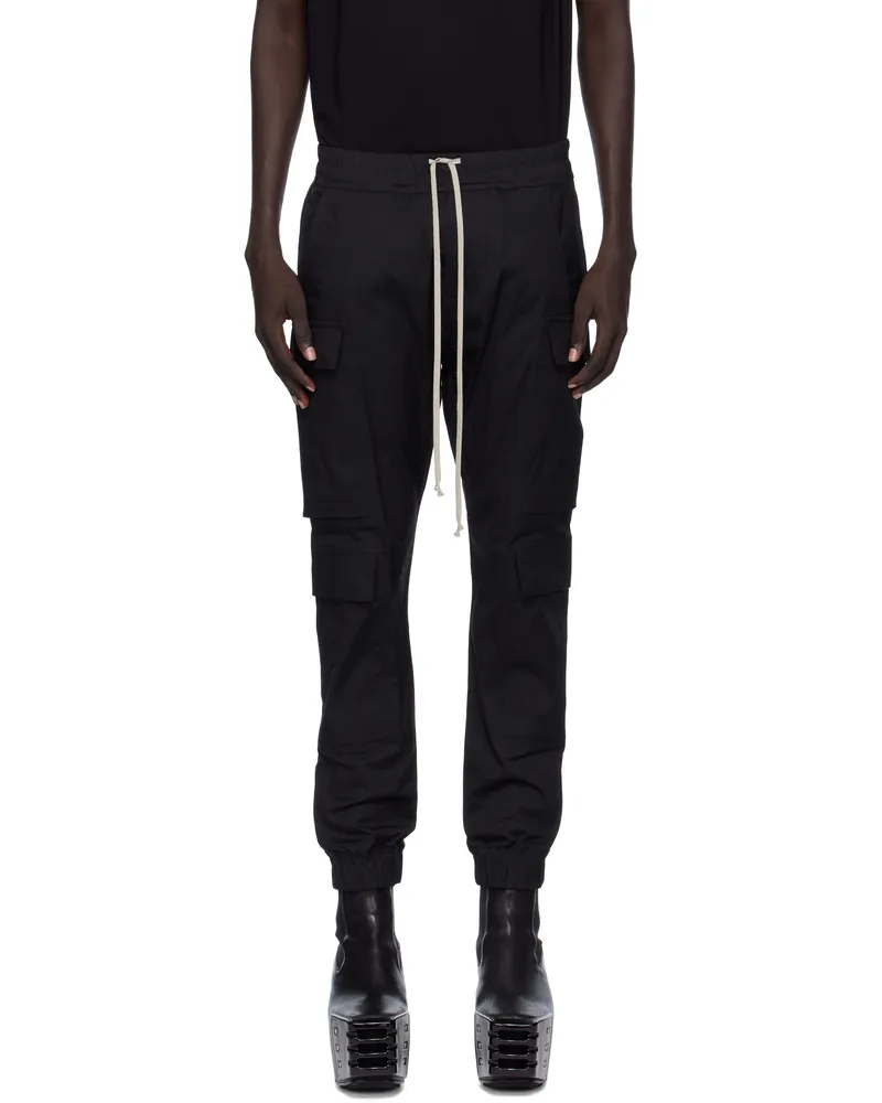 Rick Owens Black Concordians Mastodon Megacargo Pants 09