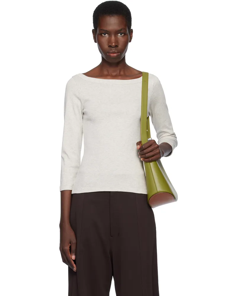Flore Flore Gray Steffi T-shirt Heather