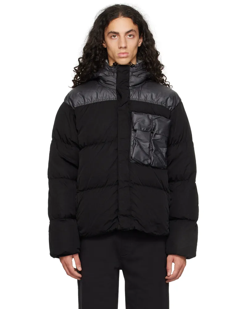 C.P. Company Black Eco-Chrome R Down Jacket 999