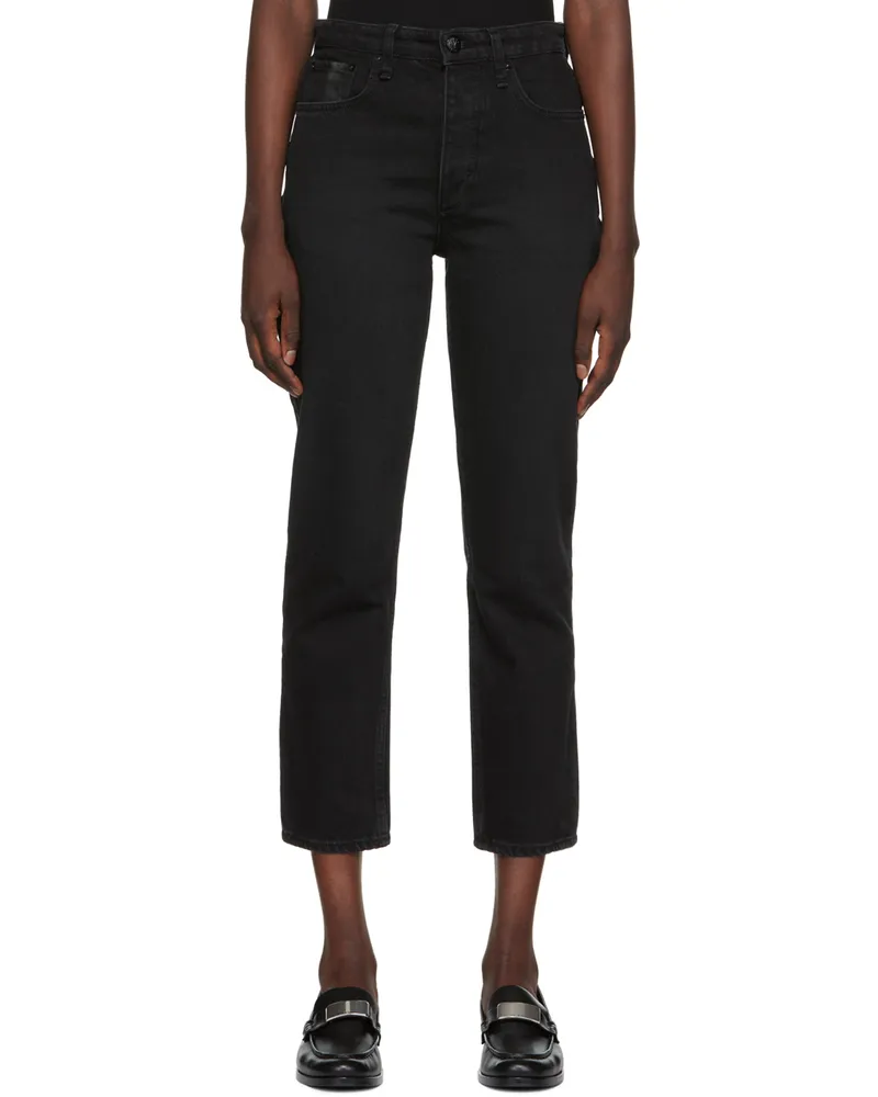Rag & Bone Black Nina Jeans Black
