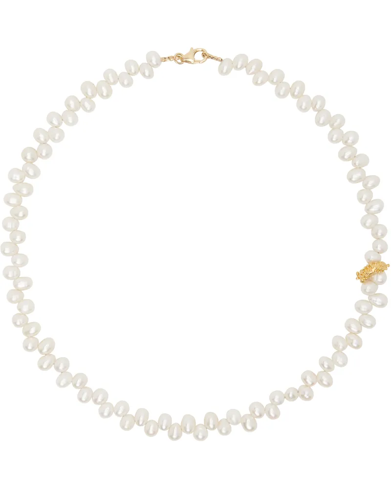 Alighieri White & Gold 'La Calliope' Chapter I Choker 24
