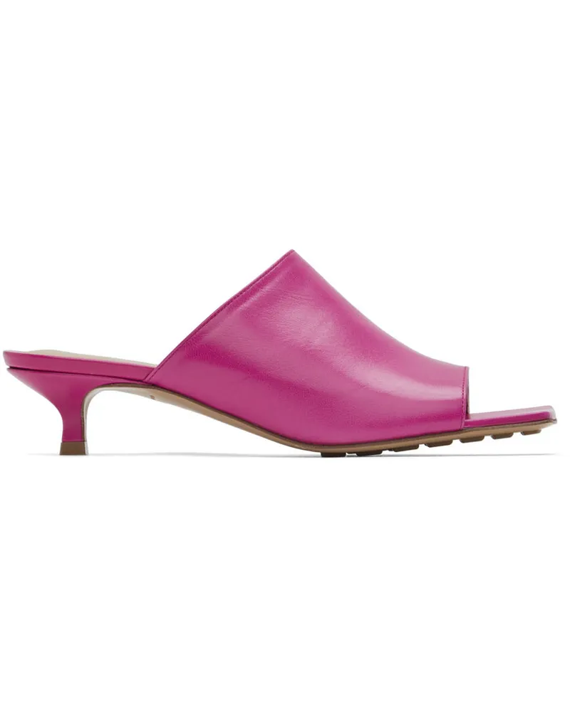 Bottega Veneta Pink Stretch Mules 5148