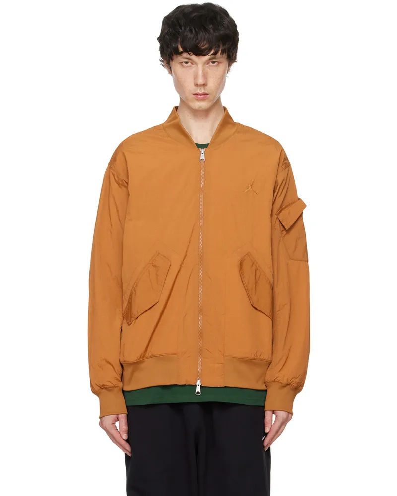 Nike Orange Jordan Renegade Essentials Jacket Desert