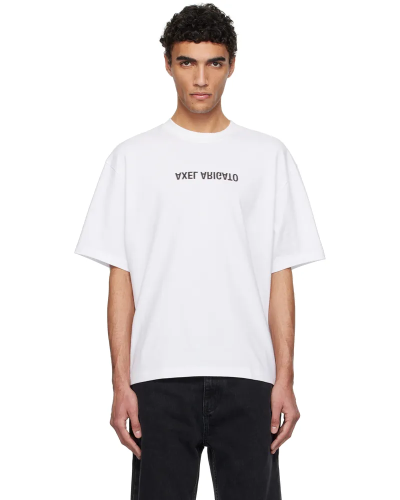 Axel Arigato White Distort T-shirt White