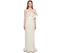 Off-White Le Raphia 'La Robe Artichaut' Maxi Dress