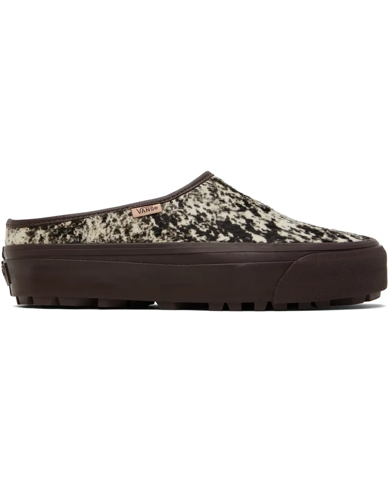 Vans Brown LX Mule Style 17 Sneakers Pony