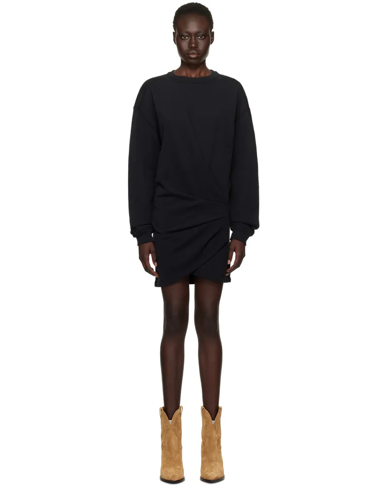 Étoile Isabel Marant Black Pipper Minidress 01bk