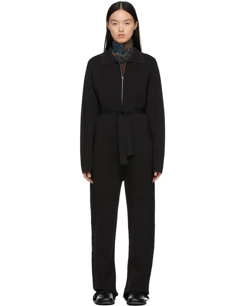 Hope Black Sip Jumpsuit Black