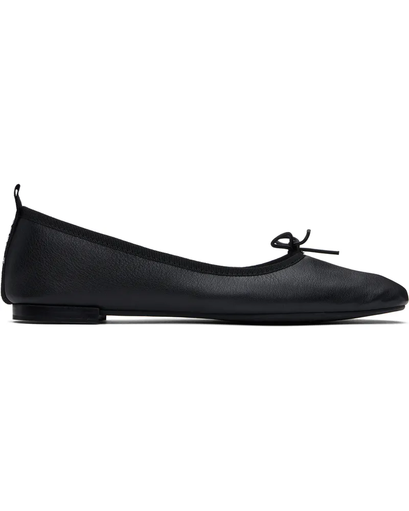 Repetto Black Garance Square-Toe Ballerina Flats 410